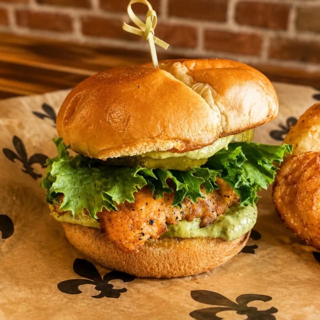 Crispy Chicken Sandwich.