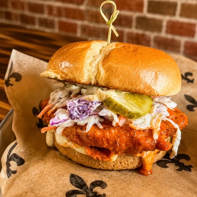 Roja Buffalo Crispy Chicken Sandwich (Signature).